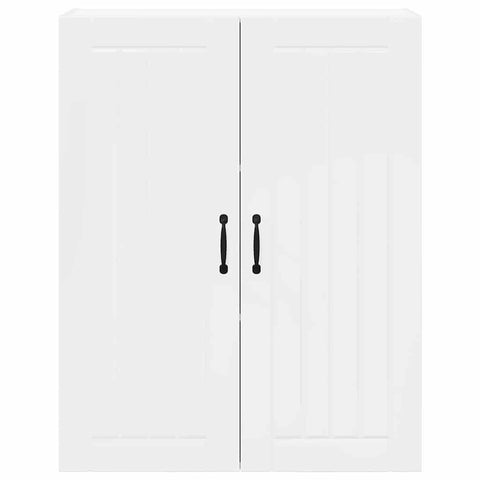 vidaXL Kitchen Wall Cabinet High Gloss White 80 x 31 x 100 cm