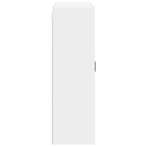 vidaXL Kitchen Wall Cabinet High Gloss White 80 x 31 x 100 cm