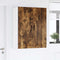 vidaXL Kitchen Wall Cabinet with Shelf Smoked Oak 80 x 31 x 100 cm