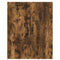 vidaXL Kitchen Wall Cabinet with Shelf Smoked Oak 80 x 31 x 100 cm