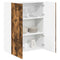 vidaXL Kitchen Wall Cabinet with Shelf Smoked Oak 80 x 31 x 100 cm