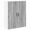 vidaXL Kitchen Wall Cabinet with Shelf Grey Sonoma 80 x 31 x 100 cm