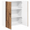 vidaXL Kitchen Wall Cabinet Old Wood 80 x 31 x 100 cm Engineered Wood