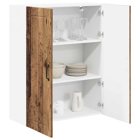 vidaXL Kitchen Wall Cabinet Old Wood 80 x 31 x 100 cm Engineered Wood