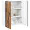 vidaXL Kitchen Wall Cabinet Old Wood 80 x 31 x 100 cm Engineered Wood