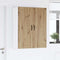 vidaXL Kitchen Wall Cabinet with Shelf Artisan Oak 80 x 31 x 100 cm