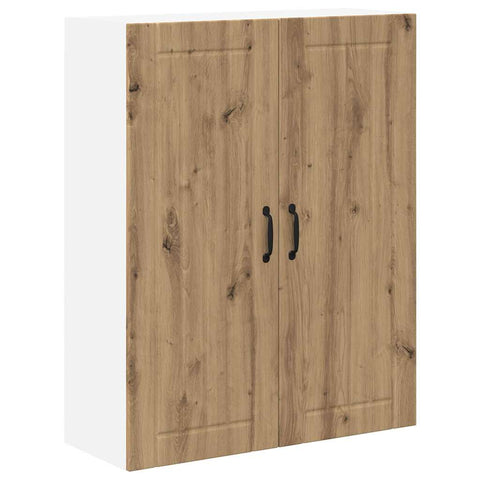 vidaXL Kitchen Wall Cabinet with Shelf Artisan Oak 80 x 31 x 100 cm