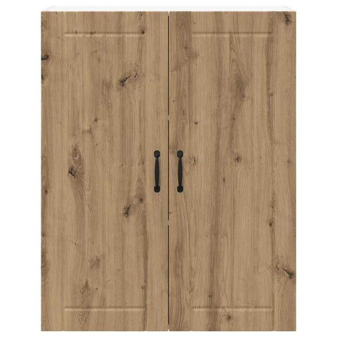 vidaXL Kitchen Wall Cabinet with Shelf Artisan Oak 80 x 31 x 100 cm