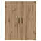vidaXL Kitchen Wall Cabinet with Shelf Artisan Oak 80 x 31 x 100 cm