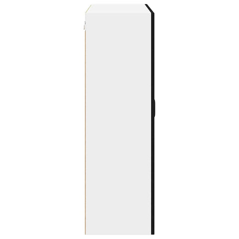 vidaXL Kitchen Wall Cabinet Black 80 x 31 x 100 cm Engineered Wood