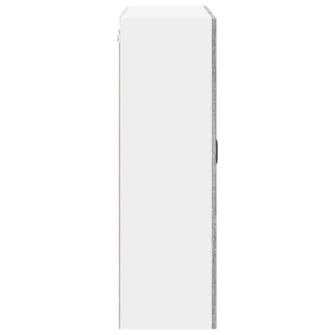 vidaXL Kitchen Wall Cabinet with Shelf Grey sonoma 80 x 31 x 100 cm