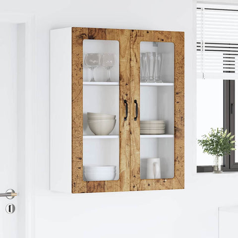 vidaXL Kitchen Wall Cabinet Old wood 80 x 31 x 100 cm Engineered Wood