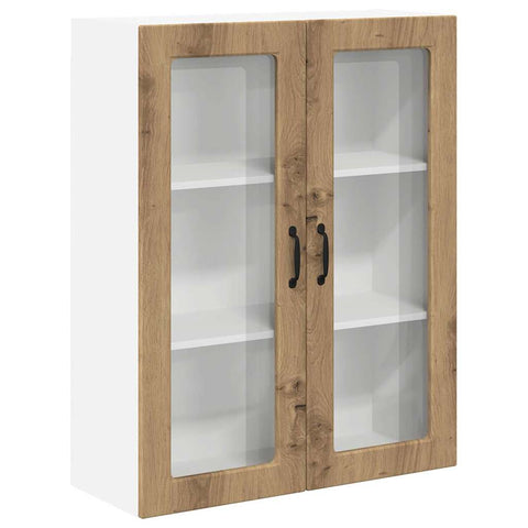 vidaXL Kitchen Wall Cabinet with Shelf Artisan oak 80 x 31 x 100 cm