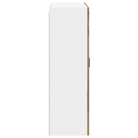 vidaXL Kitchen Wall Cabinet with Shelf Artisan oak 80 x 31 x 100 cm