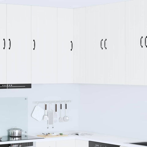 vidaXL Kitchen Wall Cabinet White 57 x 57 x 100 cm Engineered Wood
