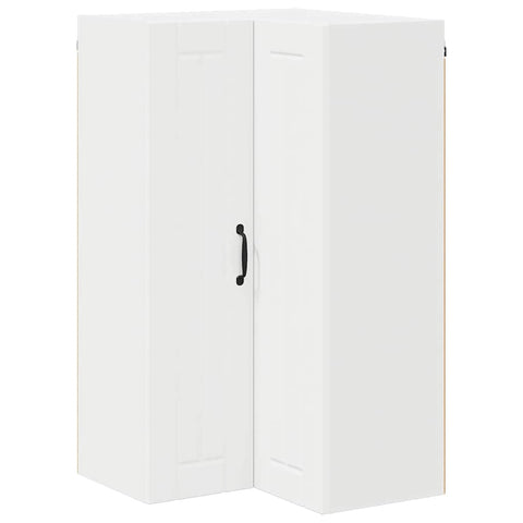 vidaXL Kitchen Wall Cabinet White 57 x 57 x 100 cm Engineered Wood