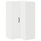vidaXL Kitchen Wall Cabinet White 57 x 57 x 100 cm Engineered Wood