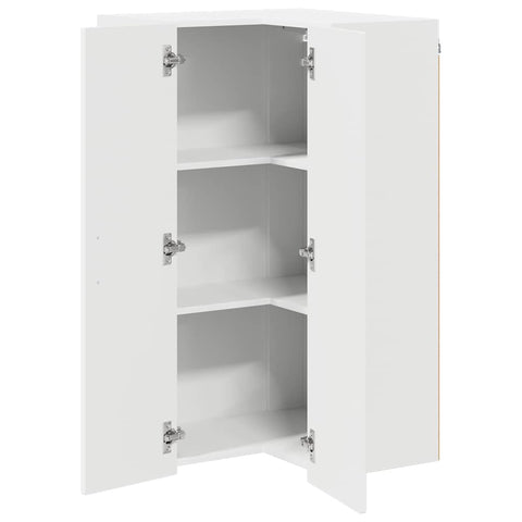 vidaXL Kitchen Wall Cabinet White 57 x 57 x 100 cm Engineered Wood