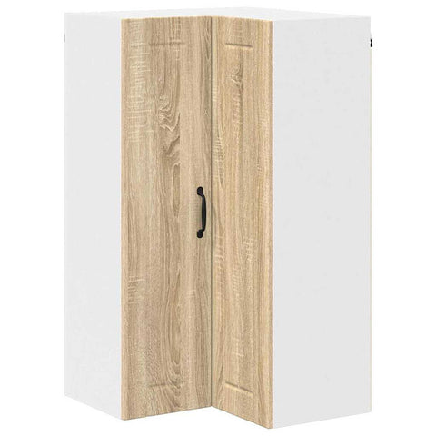 vidaXL Kitchen Wall Cabinet with Shelf Sonoma Oak 57 x 57 x 100 cm