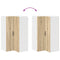 vidaXL Kitchen Wall Cabinet with Shelf Sonoma Oak 57 x 57 x 100 cm