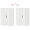vidaXL Kitchen Wall Cabinet High Gloss White 57 x 57 x 100 cm