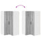 vidaXL Kitchen Wall Cabinet with Shelf Grey Sonoma 57 x 57 x 100 cm