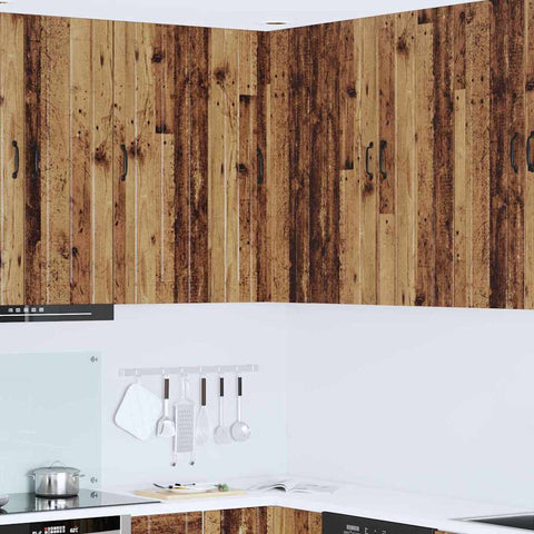 vidaXL Kitchen Wall Cabinet Old Wood 57 x 57 x 100 cm Engineered Wood