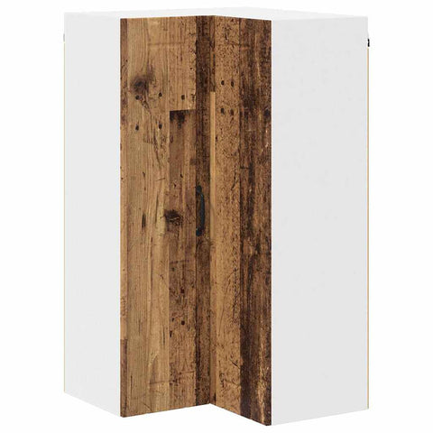 vidaXL Kitchen Wall Cabinet Old Wood 57 x 57 x 100 cm Engineered Wood