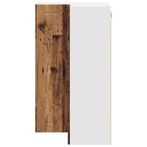vidaXL Kitchen Wall Cabinet Old Wood 57 x 57 x 100 cm Engineered Wood