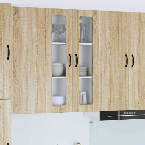 vidaXL Kitchen Wall Cabinet with Shelf Sonoma oak 60 x 31 x 100 cm