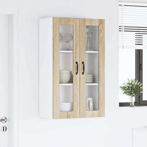 vidaXL Kitchen Wall Cabinet with Shelf Sonoma oak 60 x 31 x 100 cm