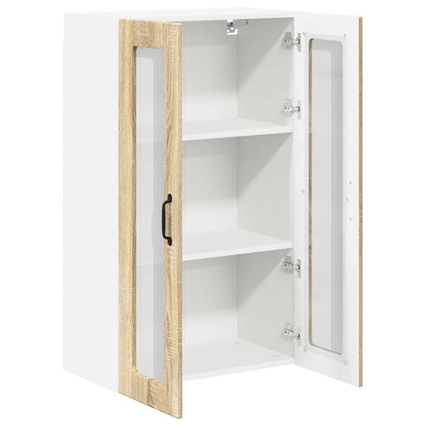 vidaXL Kitchen Wall Cabinet with Shelf Sonoma oak 60 x 31 x 100 cm