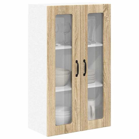 vidaXL Kitchen Wall Cabinet with Shelf Sonoma oak 60 x 31 x 100 cm