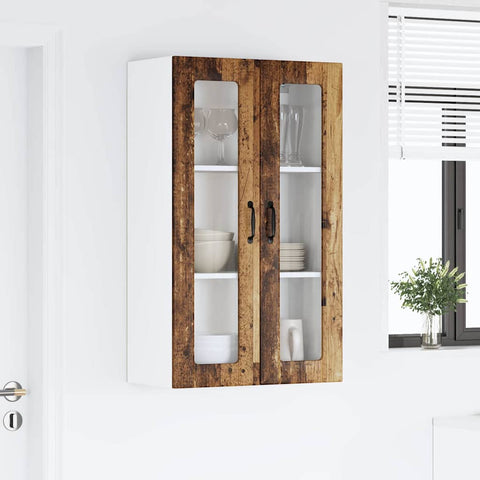 vidaXL Kitchen Wall Cabinet Old wood 60 x 31 x 100 cm Engineered Wood