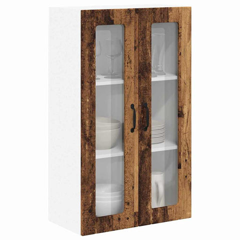 vidaXL Kitchen Wall Cabinet Old wood 60 x 31 x 100 cm Engineered Wood
