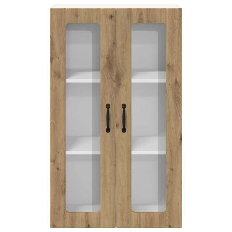 vidaXL Kitchen Wall Cabinet with Shelf Artisan oak 60 x 31 x 100 cm