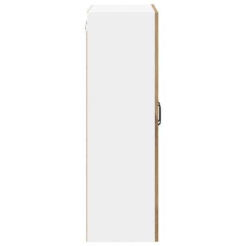 vidaXL Kitchen Wall Cabinet with Shelf Artisan oak 60 x 31 x 100 cm