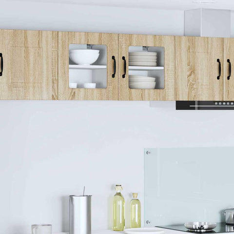 vidaXL Kitchen Wall Cabinet Sonoma Oak 40 x 31 x 40 cm Engineered Wood