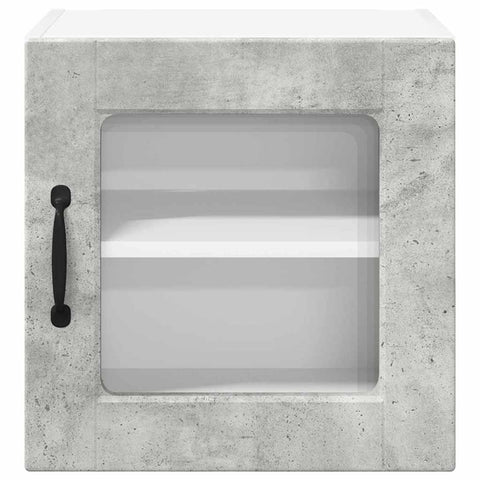 vidaXL Kitchen Wall Cabinet with Shelf Concrete Grey 40 x 31 x 40 cm