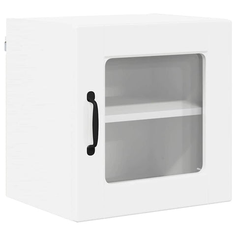 vidaXL Kitchen Wall Cabinet with Door High Gloss White 40 x 31 x 40 cm