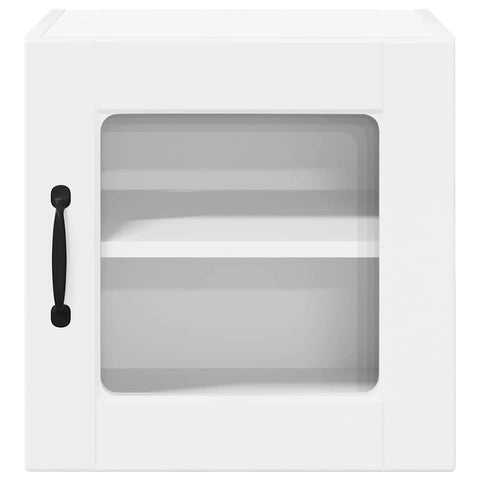 vidaXL Kitchen Wall Cabinet with Door High Gloss White 40 x 31 x 40 cm