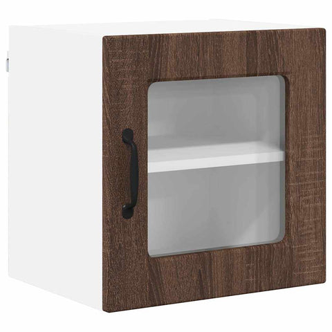 vidaXL Kitchen Wall Cabinet Brown Oak 40 x 31 x 40 cm Engineered Wood