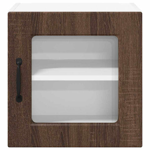 vidaXL Kitchen Wall Cabinet Brown Oak 40 x 31 x 40 cm Engineered Wood