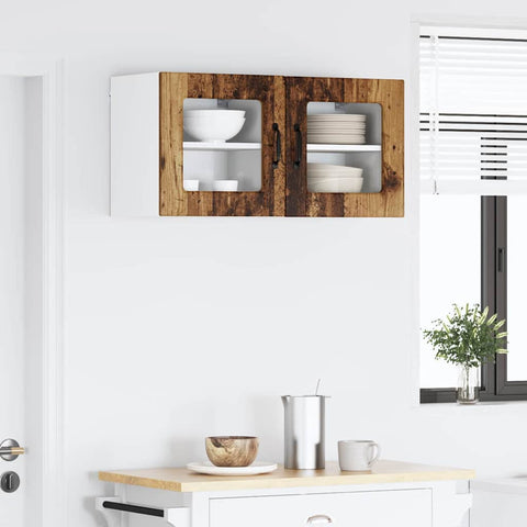 vidaXL Kitchen Wall Cabinet Old Wood 40 x 31 x 40 cm Engineered Wood