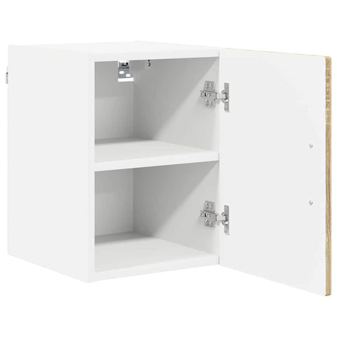 vidaXL Kitchen Cabinet with Shelf 2 pcs Sonoma Oak 30 x 31 x 40 cm