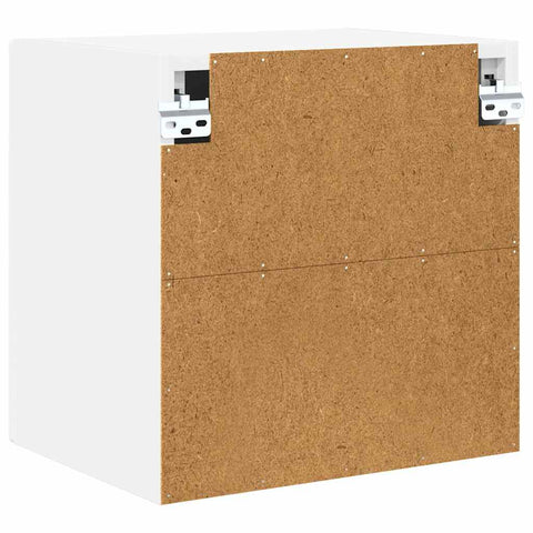 vidaXL Kitchen Wall Cabinet with Shelf 2 pcs White 40 x 31 x 40 cm