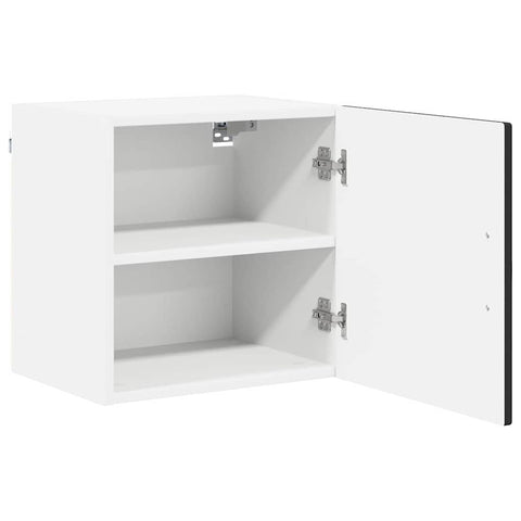 vidaXL Kitchen Wall Cabinet with Shelf 2 pcs Black 40 x 31 x 40 cm