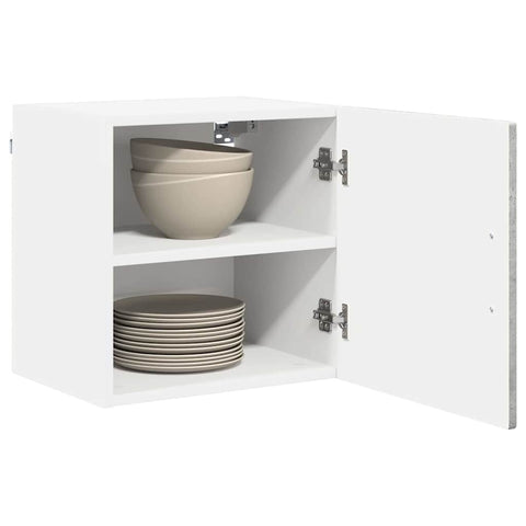 vidaXL Kitchen Wall Cabinet with Shelf Concrete Grey 40 x 31 x 40 cm
