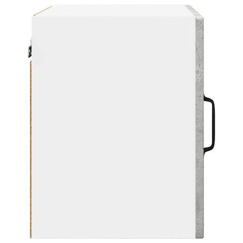vidaXL Kitchen Wall Cabinet with Shelf Concrete Grey 40 x 31 x 40 cm