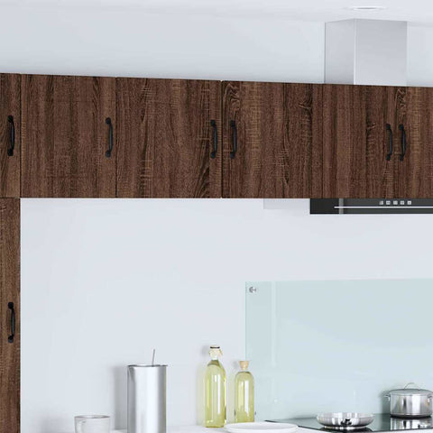 vidaXL Kitchen Wall Cabinet Brown Oak 40 x 31 x 40 cm Engineered Wood